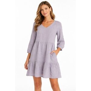 Market & Spruce Women's Dress Small Spring Summer Purple (E)